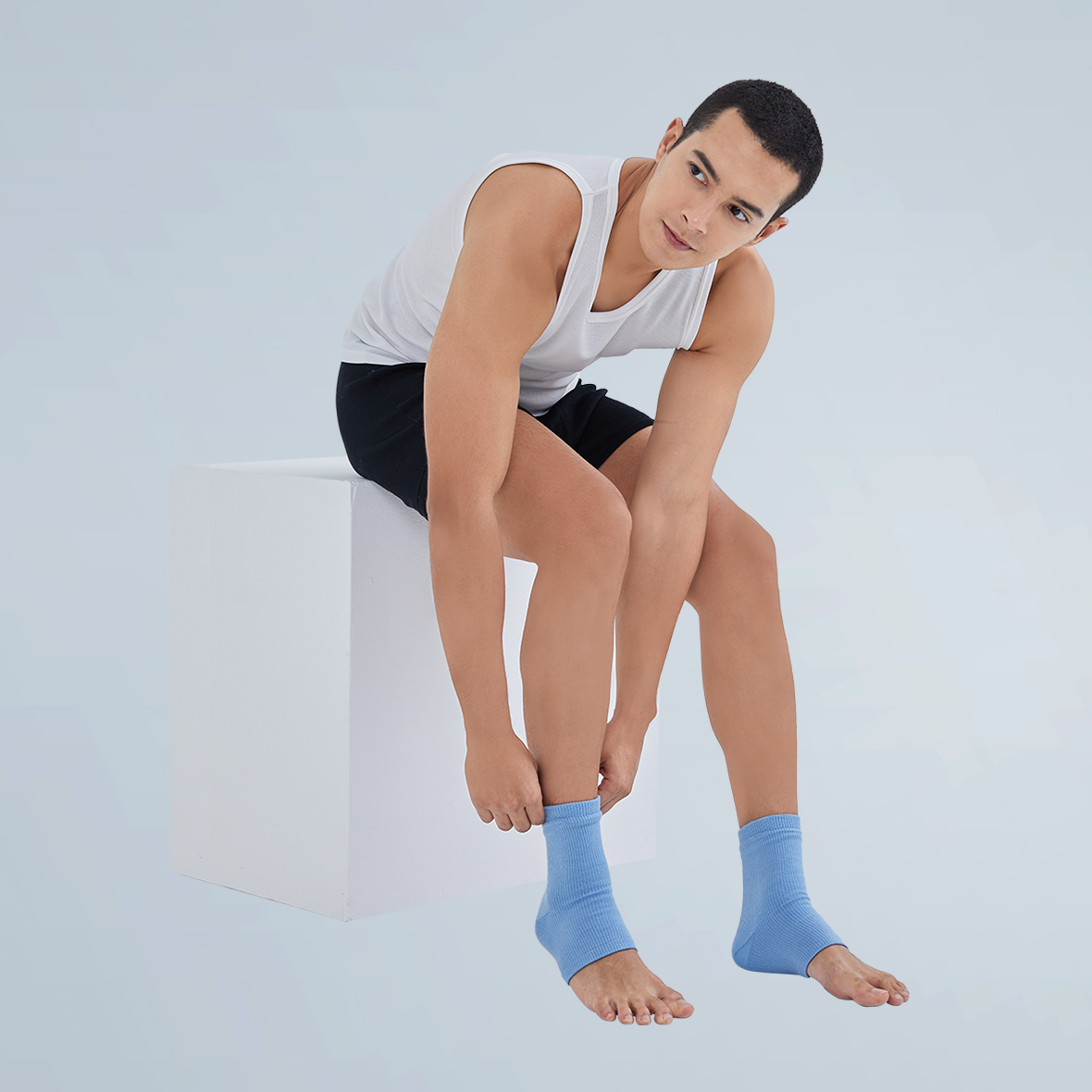Negative Ion Ankle Support